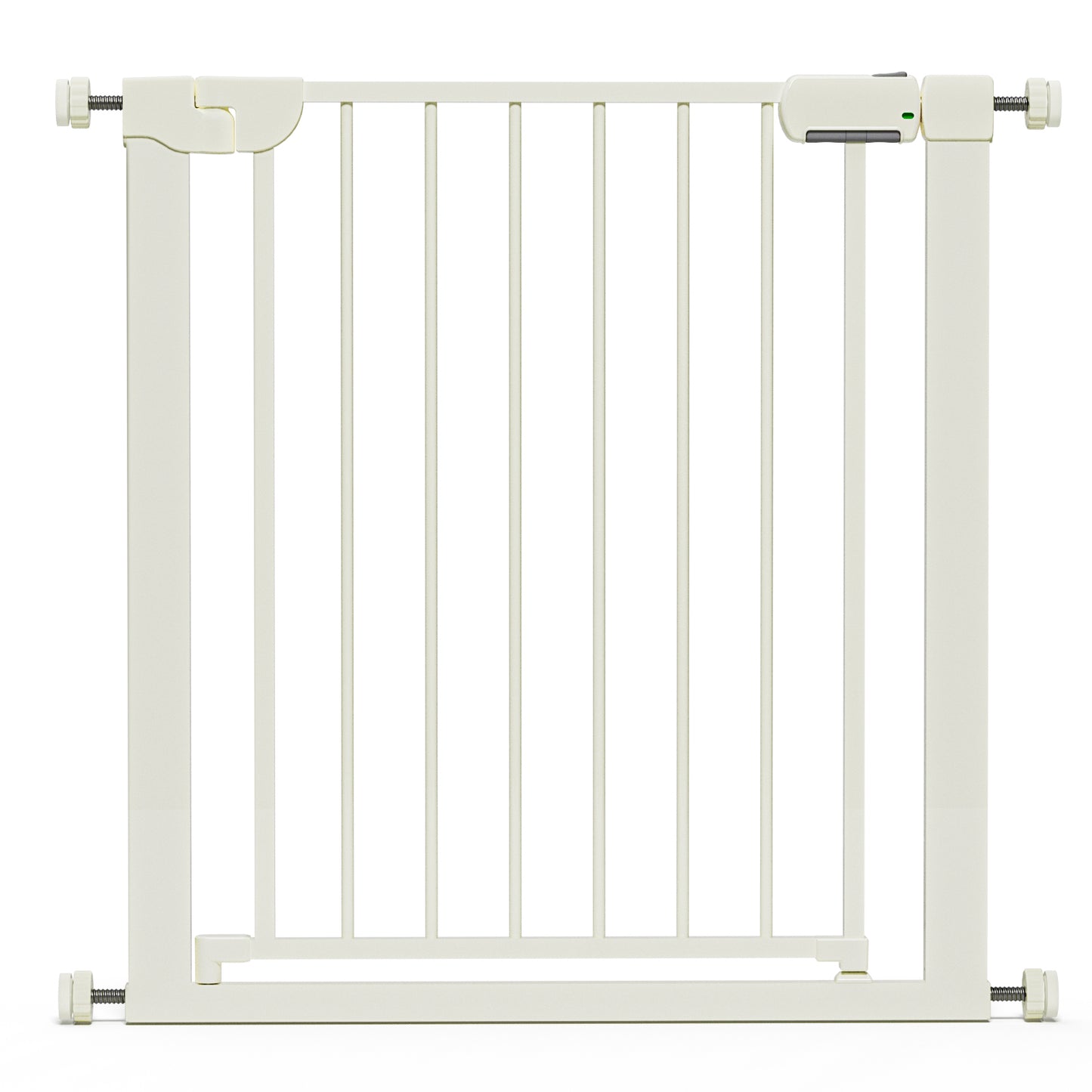 BA0006 (2 pack) Mutak Pressure Mounted Baby Gates for Doorways,-Drill, With Door, 29.5-46"